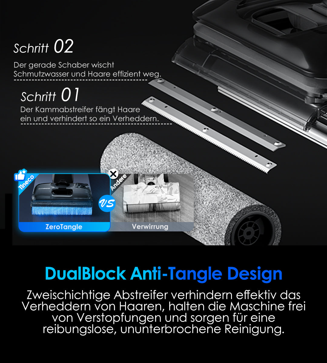 Tineco FLOOR ONE Switch S7 Stretch intelligenter Nass- und Trockensauger, wischsauger, wischmop, mopp, akku staubsauger, nass Trockensauger, beutellose staubsauger