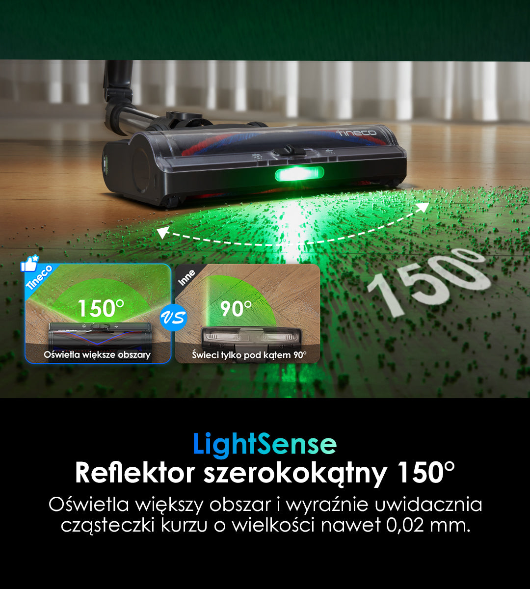 Tineco PURE ONE S70 Bezprzewodowy inteligentny odkurzacz, odkurzacz, odkurzacz bezprzewodowy, odkurzacz pionowy, odkurzacz bezworkowy, odkurzacz ręczny