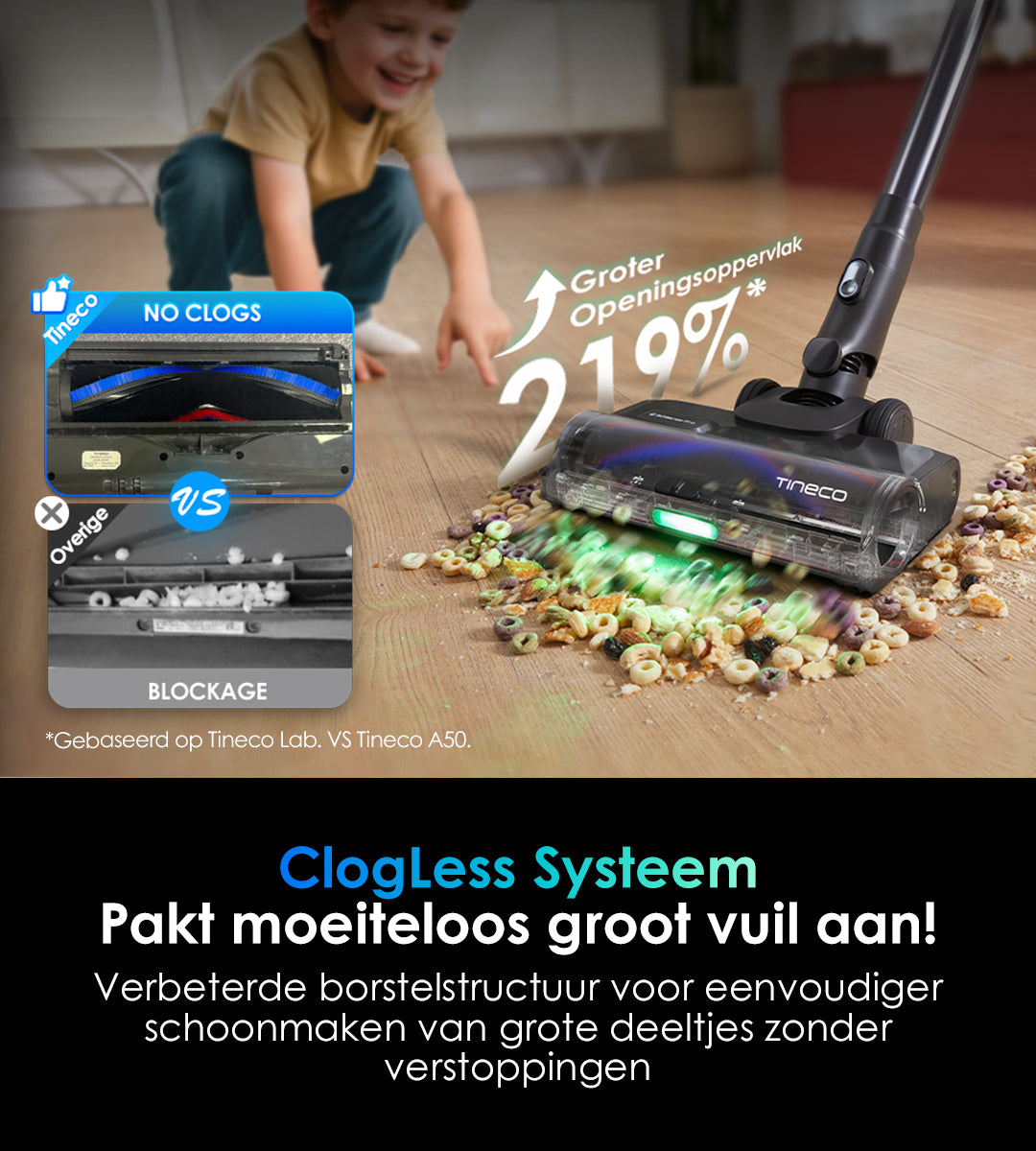 Tineco PURE ONE S70 Snoerloze Slimme Stofzuiger, stofzuiger, steelstofzuiger, draadloze stofzuiger, dweil, beste stofzuiger