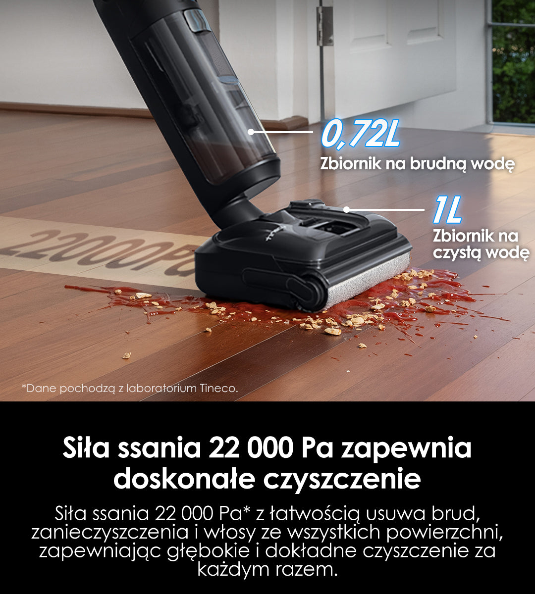 Tineco FLOOR ONE Switch S7 Stretch intelligenter Nass- und Trockensauger, wischsauger, wischmop, mopp, akku staubsauger, nass Trockensauger, beutellose staubsauger