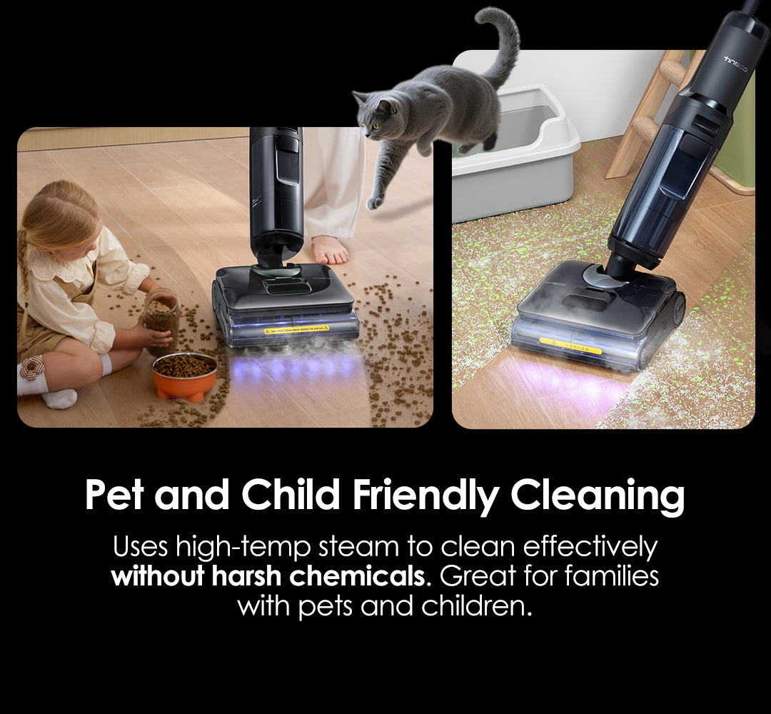 Tineco FLOOR ONE S7 Stretch Steam Odkurzacz Piorący, myjka parowa, odkurzacz, odkurzacz piorący, odkurzacz pionowy, odkurzacz myjący, odkurzacz mopujący