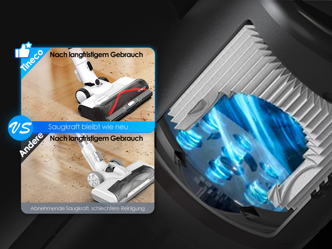 Tineco PURE ONE Station 5 Plus kabelloser smarter Staubsauger, staubsauger, staubsauger kabellos, akku staubsauger, kabelloser staubsauger