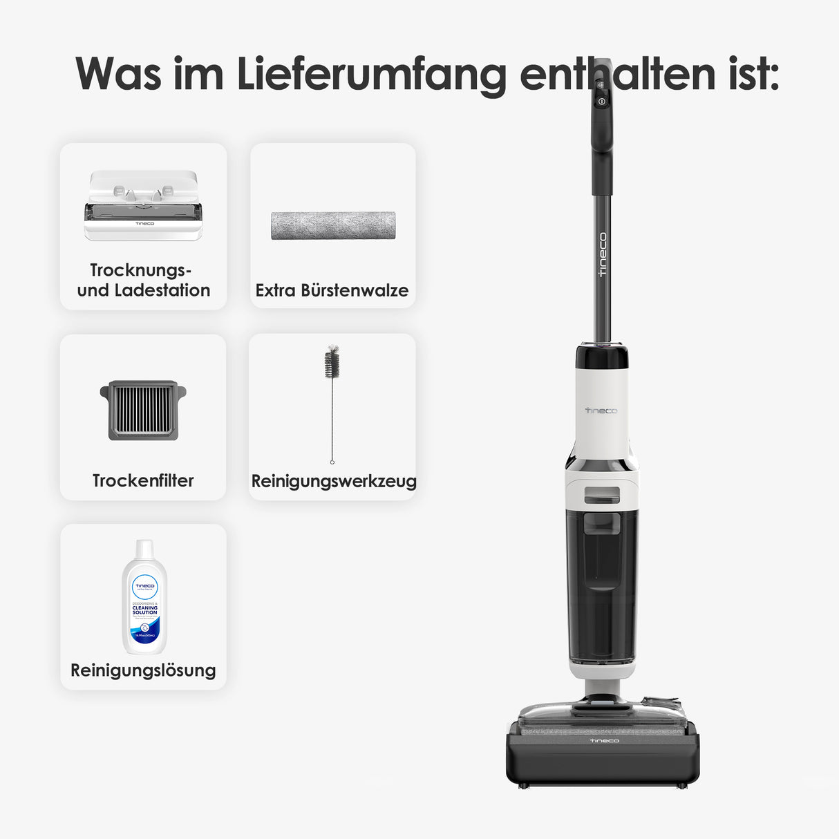 Tineco FLOOR ONE Stretch S6 Lavapavimenti e Aspirapolvere intelligente