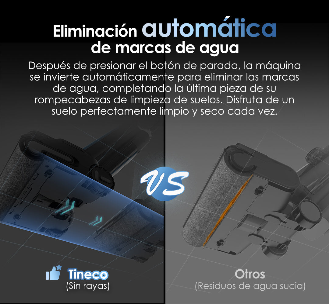 Tineco Floor One S9 Artist Aspiradora fregadora, aspiradora sin cable, aspira y friega sin esfuerzo