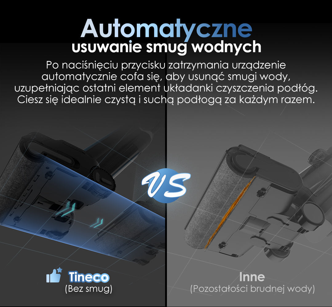 Tineco FLOOR ONE S9 Artist Odkurzacz Mopujący, odkurzacz, odkurzacz bezprzewodowy, odkurzacz piorący, odkurzacz pionowy, odkurzacz myjący, odkurzacz mopujący