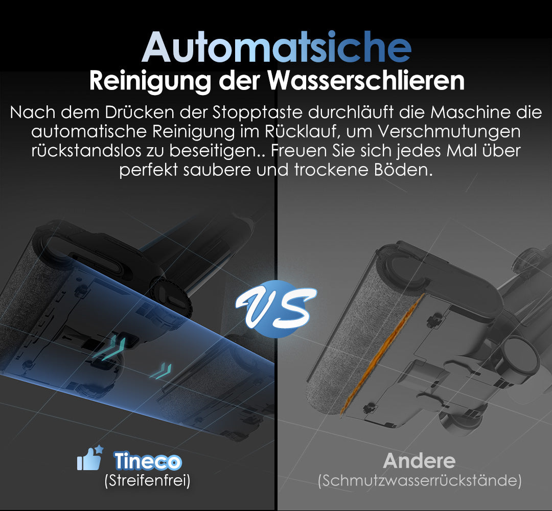 Tineco FLOOR ONE S9 Artist Nass- und Trockensauger, nass trockensauger, wischsauger, staubsauger