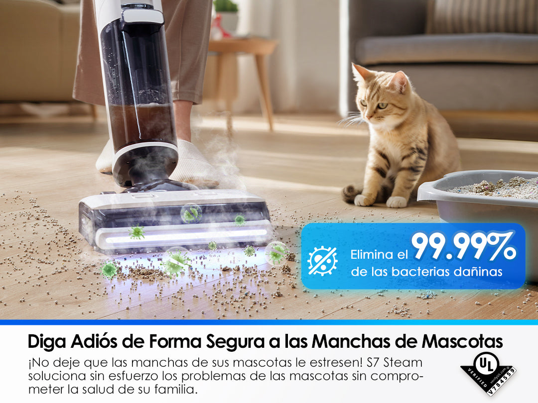 Tineco FLOOR ONE S7 Steam intelligenter Nass- und Trockensauger, Dampfreiniger,nasssauger, nass trockensauger, staubsauger, wischsauger, wischmop