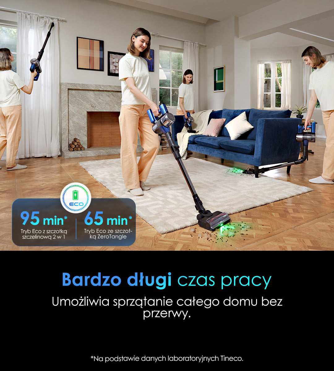 Tineco PURE ONE S50 PRO Bezprzewodowy inteligentny odkurzacz, odkurzacz, odkurzacz bezprzewodowy, odkurzacz pionowy, odkurzacz bezworkowy, odkurzacz ręczny