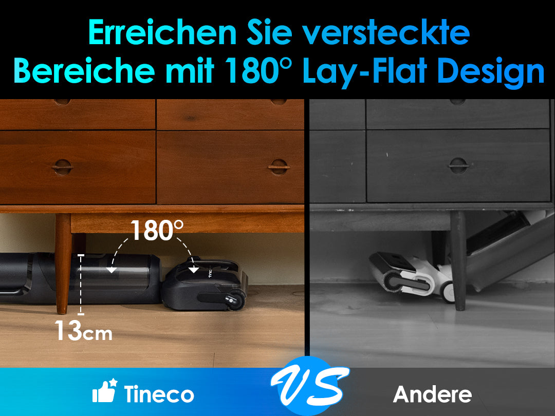 Tineco FLOOR ONE S7 Stretch Ultra intelligenter Nass- und Trockensauger, nasssauger, nass trockensauger, staubsauger, wischsauger, wischmop