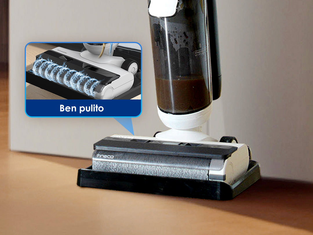 Tineco iFLOOR5 Lavapavimenti e Aspirapolvere Senza Fili, aspirapolvere senza fili, scopa elettrica senza fili, scopa elettrica, reinigung