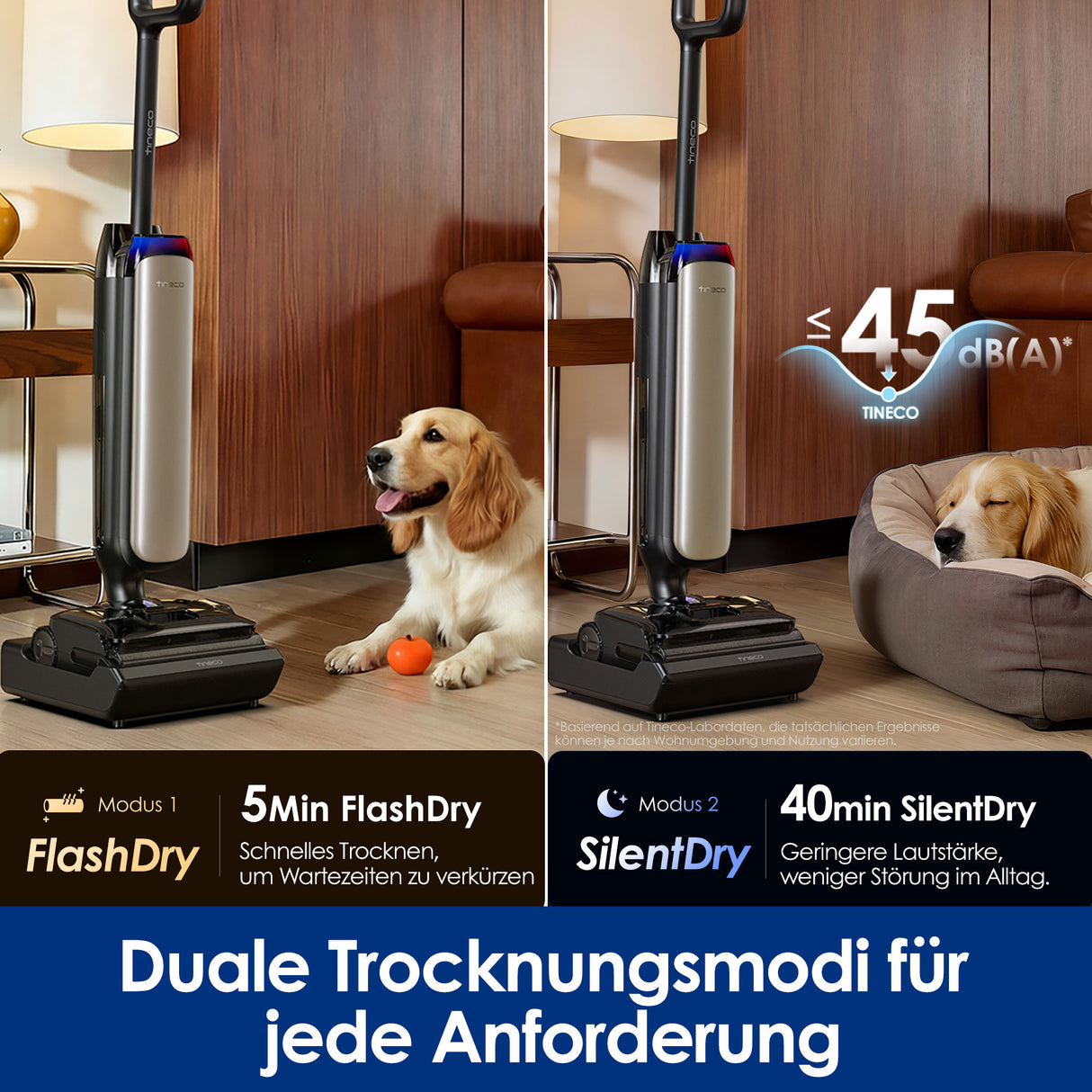 Tineco FLOOR ONE S9 Artist Turbo Stofzuiger met Dweilfunctie