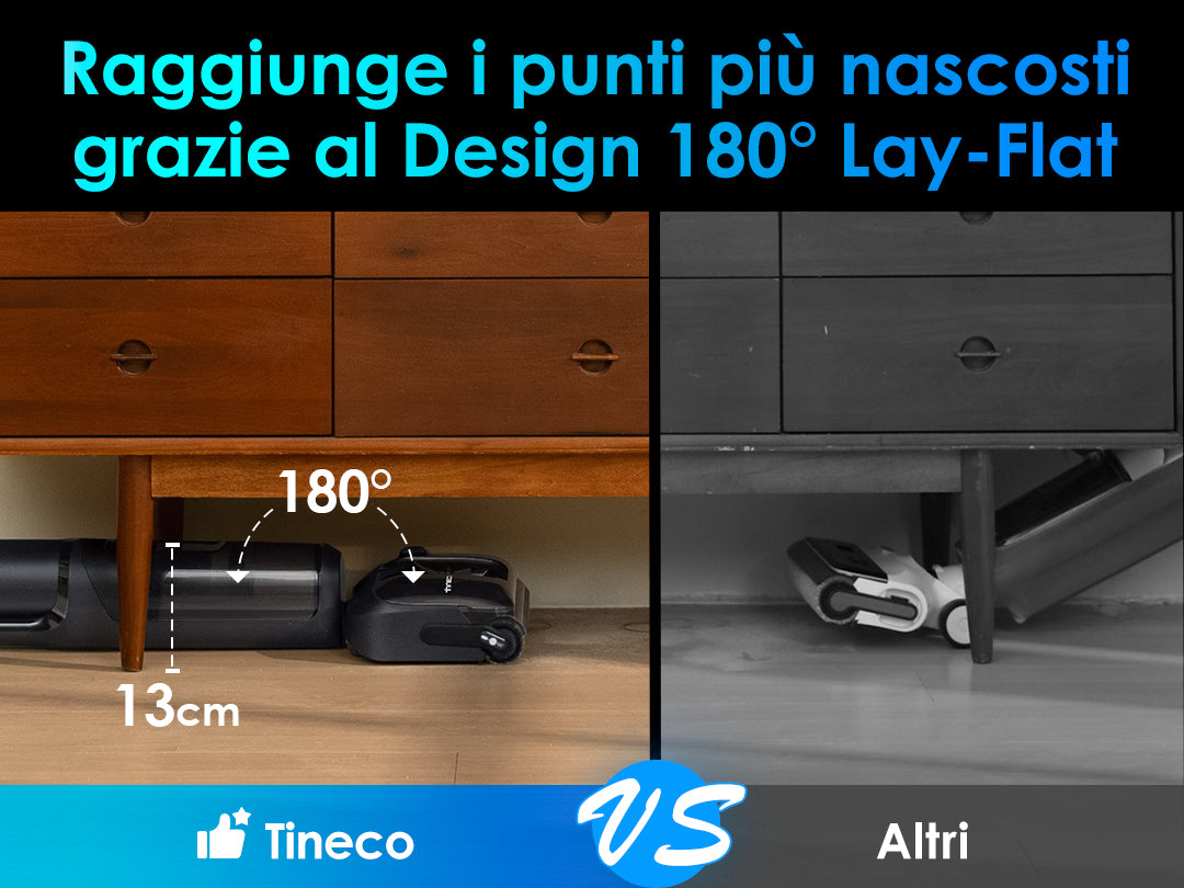 Tineco Floor One S7 Stretch Ultra Lavapavimenti e Aspirapolvere, aspirapolvere senza fili, scopa elettrica senza fili, scopa elettrica, reinigung