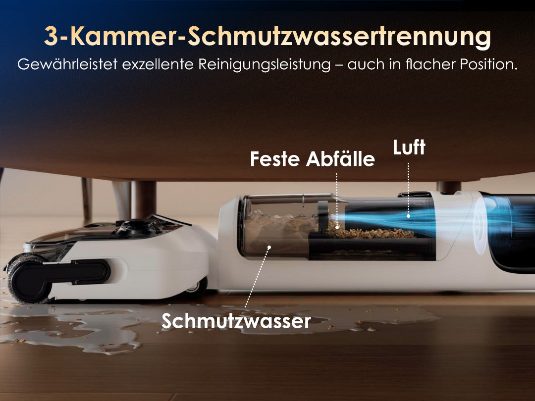 Tineco FLOOR ONE Switch S6 Stretch intelligenter Nass- und Trockensauger, nasssauger, nass trockensauger, staubsauger, wischsauger, wischmop