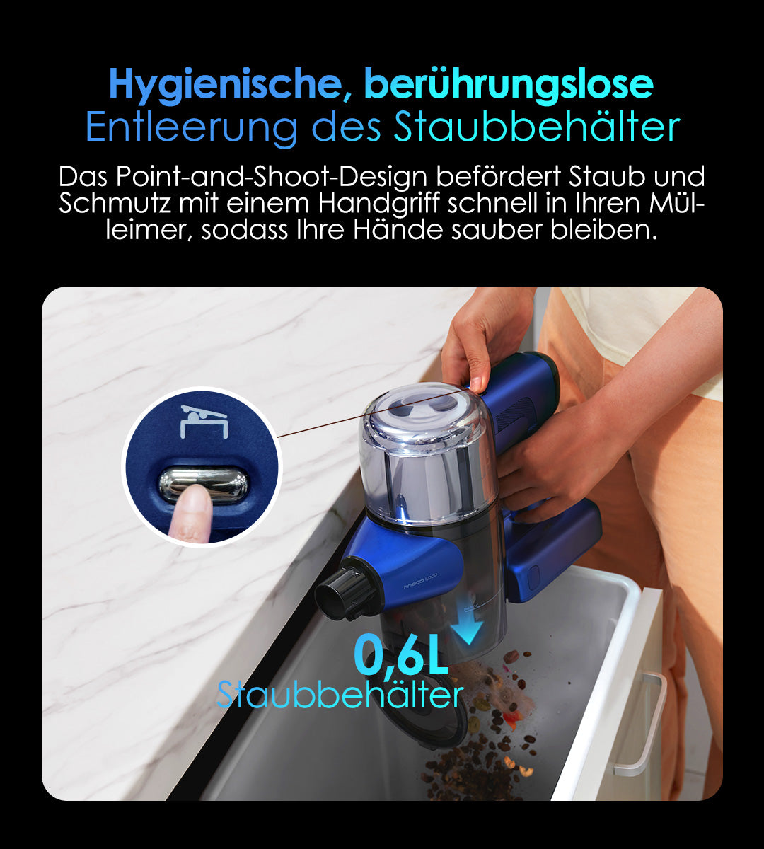 TINECO PURE ONE S50 PRO Smarter Akkustaubsauger, staubsauger, staubsauger kabellos, kabelloser staubsauger, bester akku staubsauger