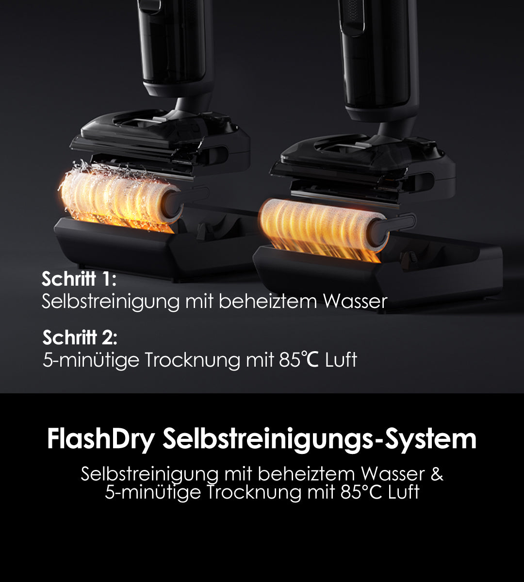 Tineco FLOOR ONE Switch S7 Stretch intelligenter Nass- und Trockensauger, wischsauger, wischmop, mopp, akku staubsauger, nass Trockensauger, beutellose staubsauger