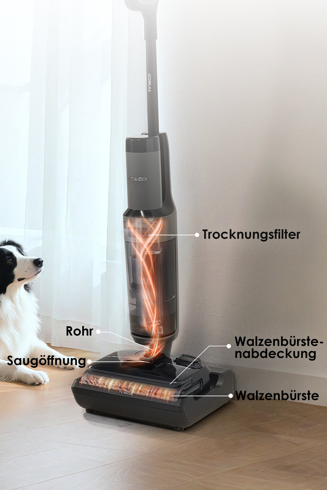 Tineco FLOOR ONE i6 Stretch Nass und Trockensauger, nass trockensauger, wischsauger, staubsauger, staubsauger kabellos, akku staubsauger