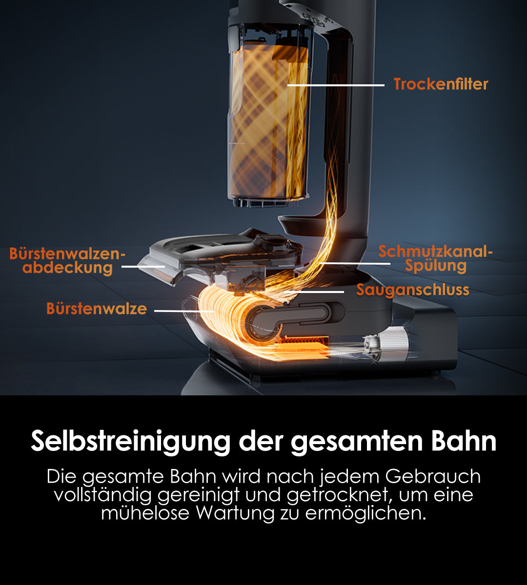 Tineco FLOOR ONE Switch S7 Stretch intelligenter Nass- und Trockensauger, wischsauger, wischmop, mopp, akku staubsauger, nass Trockensauger, beutellose staubsauger