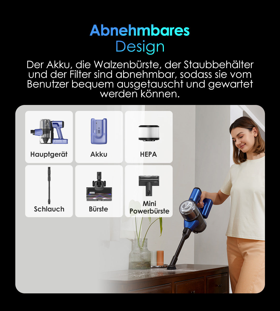 TINECO PURE ONE S50 PRO Smarter Akkustaubsauger, staubsauger, staubsauger kabellos, kabelloser staubsauger, bester akku staubsauger