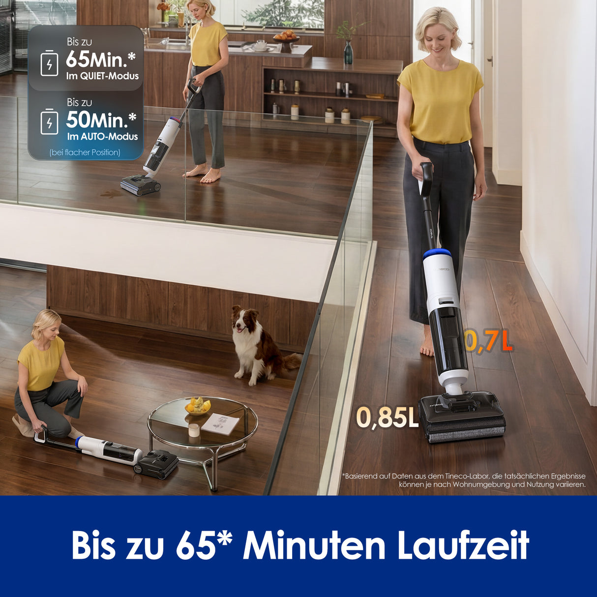 Tineco FLOOR ONE S7 Stretch Turbo Wet and Dry Vacuum Cleaner