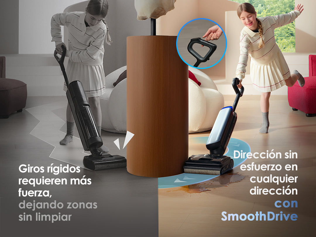Tineco Floor One S9 Artist Aspiradora fregadora, aspiradora sin cable, aspira y friega sin esfuerzo