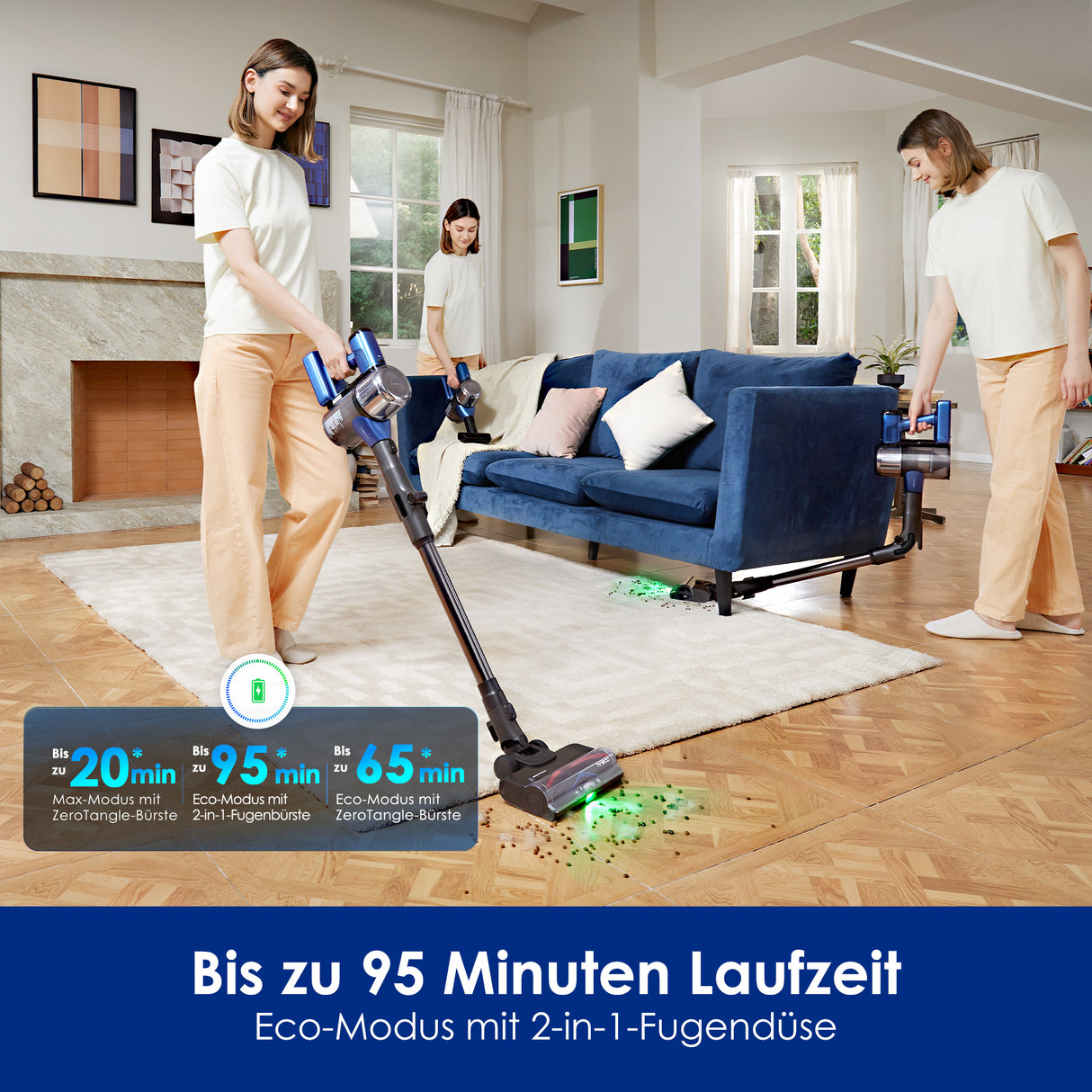 Tineco PURE ONE S50 PRO Aspirapolvere Intelligente Senza Fili
