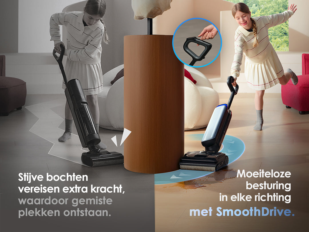 Tineco FLOOR ONE S9 Artist Stofzuiger met Dweilfunctie, stofzuiger, steelstofzuiger, draadloze stofzuiger, beste stofzuiger, dweil