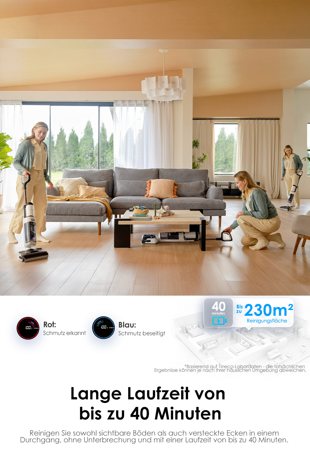 Tineco FLOOR ONE Stretch S6 intelligenter Nass- und Trockensauger,  nasssauger, nass trockensauger, staubsauger, wischsauger, wischmop