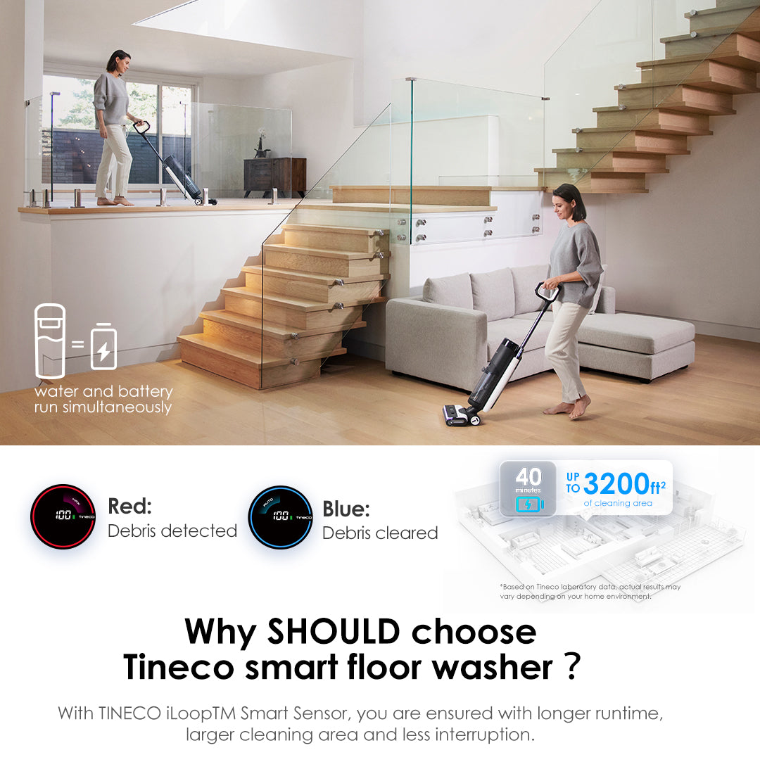 Tineco FLOOR ONE S7 PRO intelligenter Nass- und Trockensauger, nass trockensauger, wischsauger, staubsauger