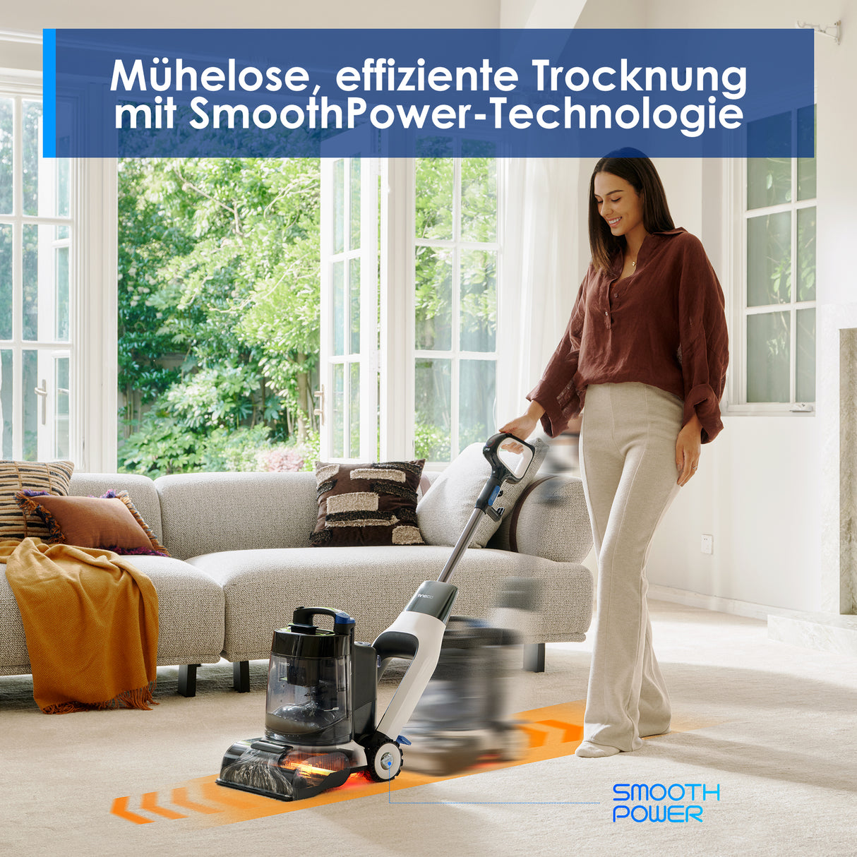 Tineco CARPET ONE Cruiser Limpiador Inteligente de Alfombras