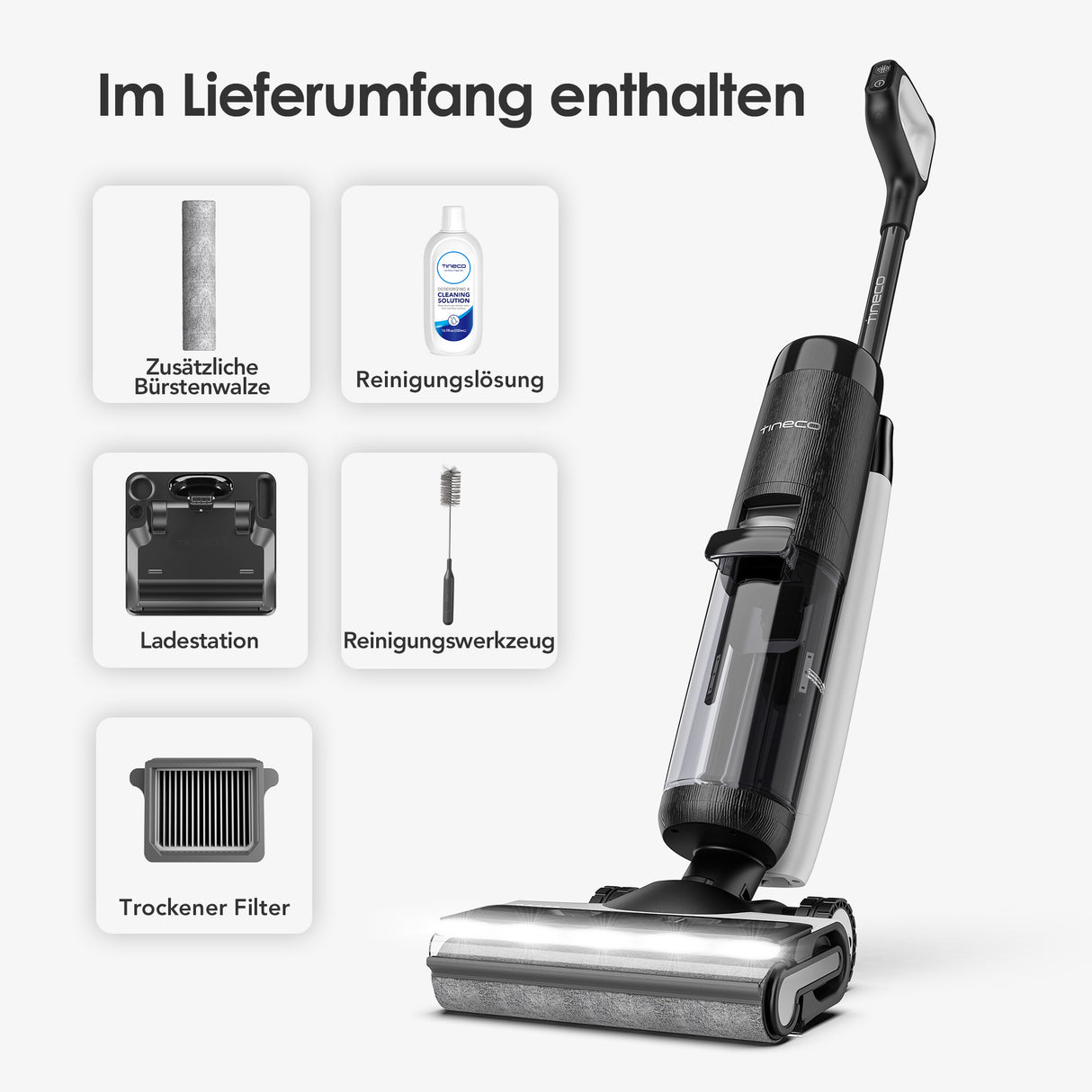 Tineco FLOOR ONE S7 PRO intelligenter Nass- und Trockensauger, nass trockensauger, wischsauger, staubsauger