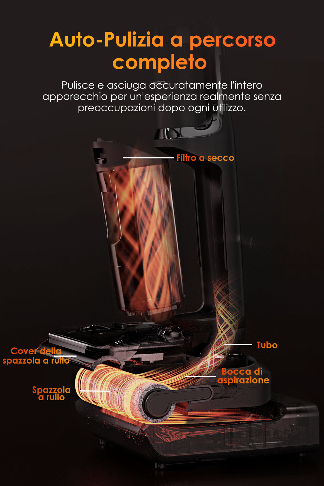 Tineco Floor One S7 Stretch Ultra Lavapavimenti e Aspirapolvere, aspirapolvere senza fili, scopa elettrica senza fili, scopa elettrica, reinigung
