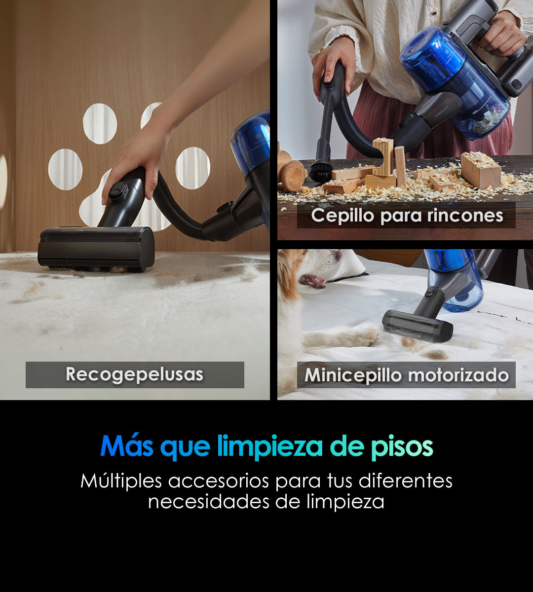 Tineco PURE ONE S70 Aspiradora Sin Cable Inteligente, aspiradora sin cable, aspiradora de mano, aspirador sin cable, aspiradoras sin cable