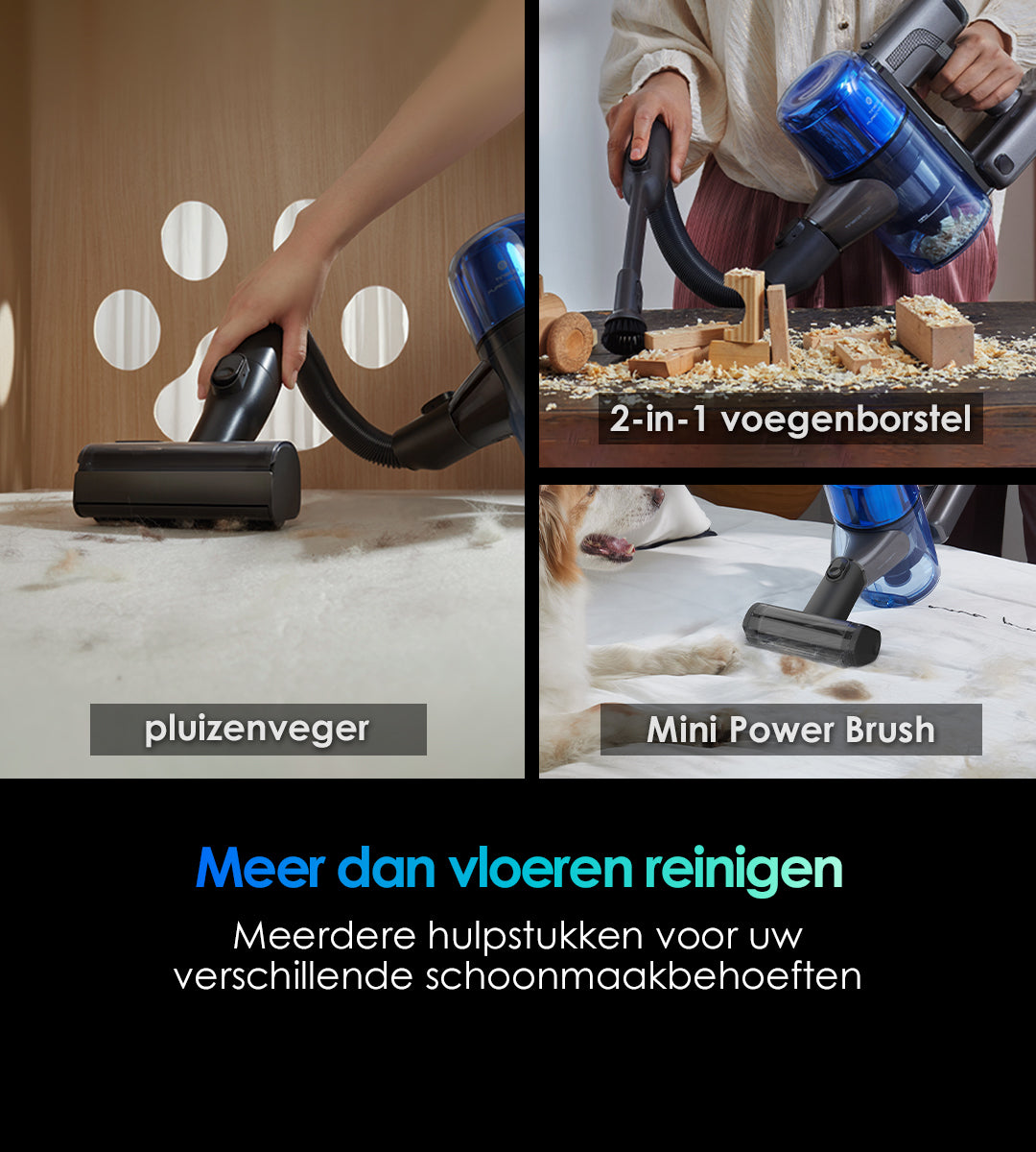 Tineco PURE ONE S70 Snoerloze Slimme Stofzuiger, stofzuiger, steelstofzuiger, draadloze stofzuiger, dweil, beste stofzuiger