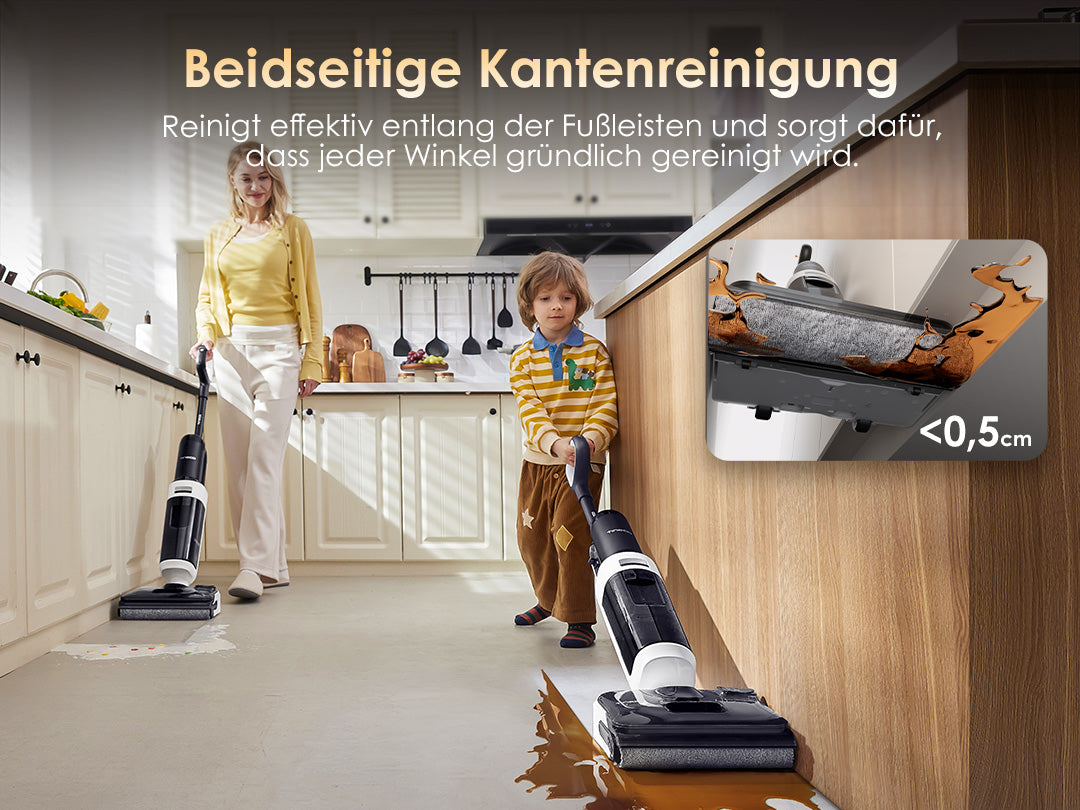 Tineco FLOOR ONE Switch S6 Stretch intelligenter Nass- und Trockensauger, nasssauger, nass trockensauger, staubsauger, wischsauger, wischmop