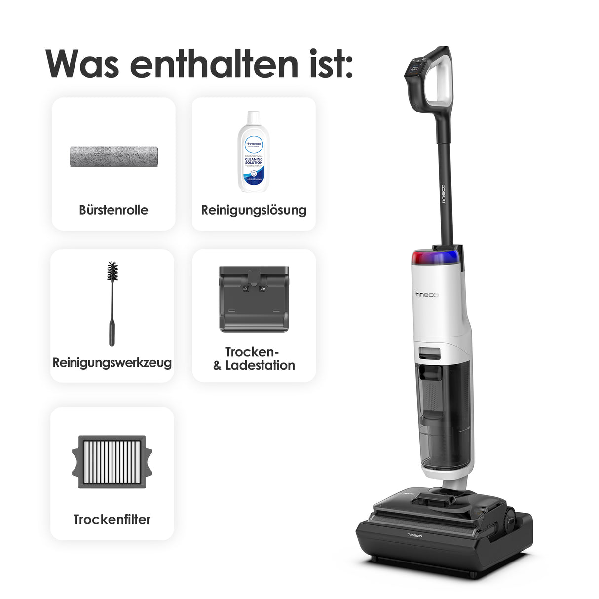Tineco FLOOR ONE S7 Stretch Turbo Wet and Dry Vacuum Cleaner