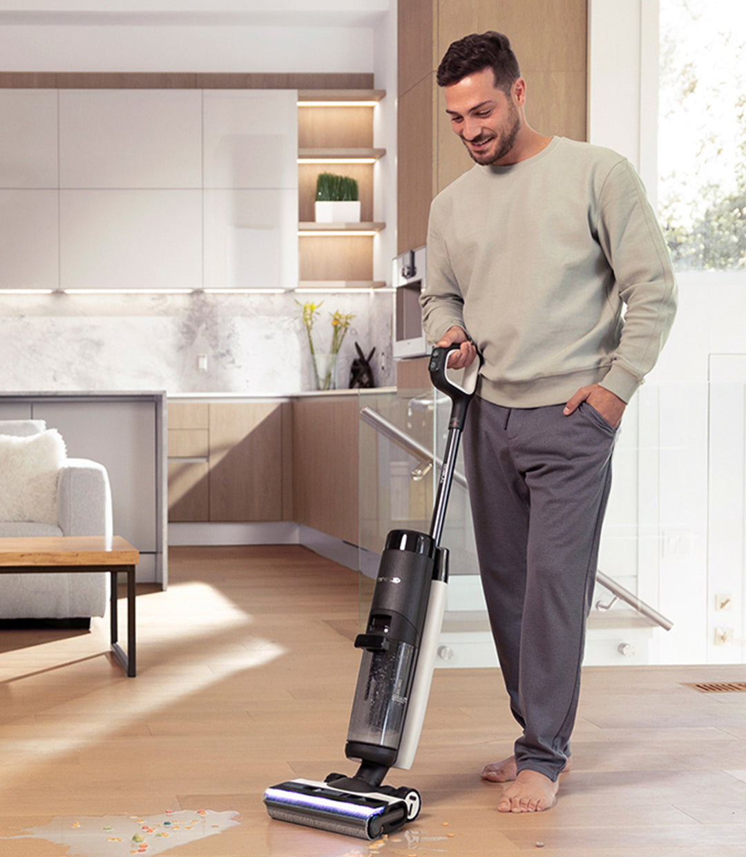Tineco FLOOR ONE S7 FlashDry intelligenter Nass- und Trockensauger, Nass- und Trockensauger, nass trockensauger, wischsauger, staubsauger