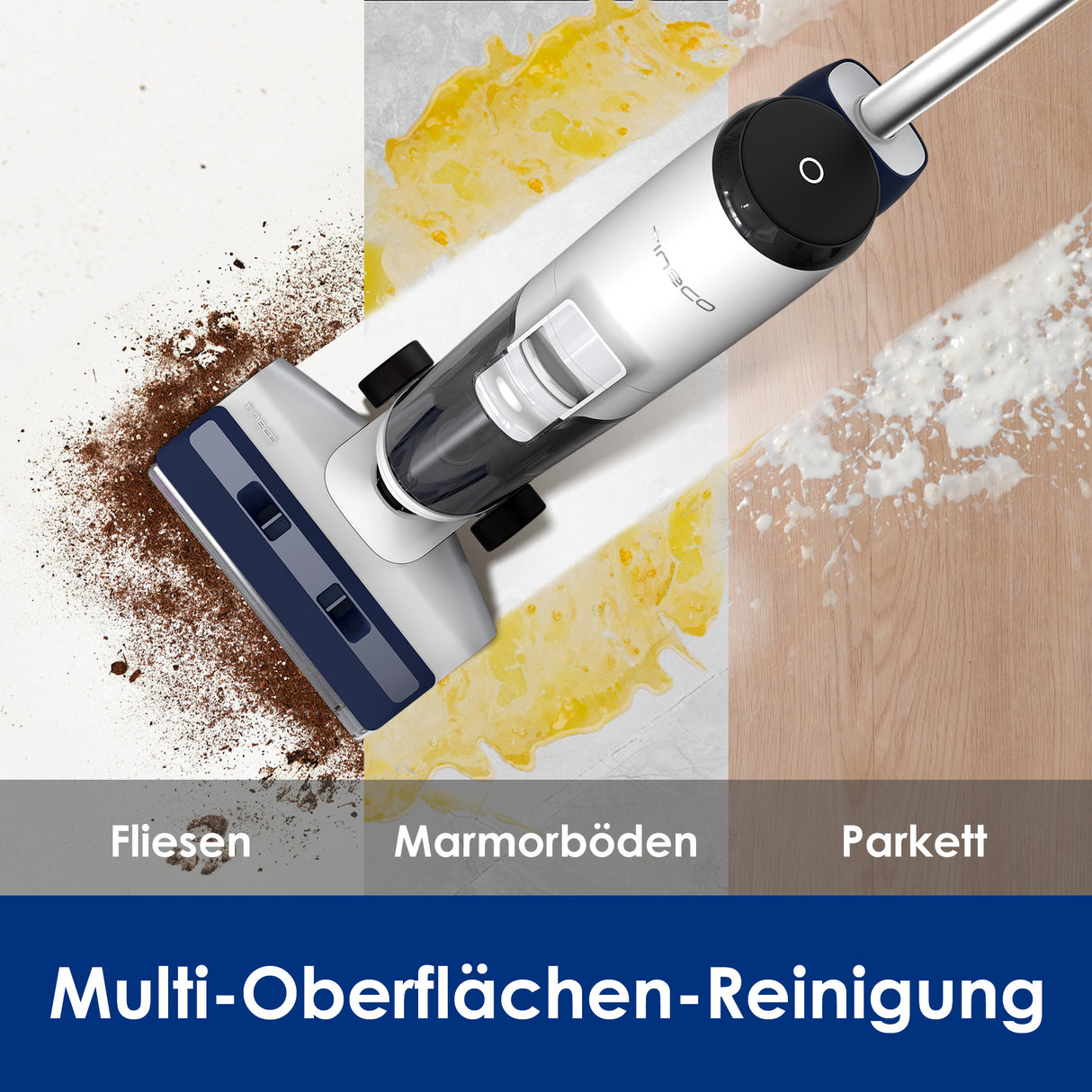 Tineco iFLOOR 5 Breeze Complete Nass- und Trockensauger