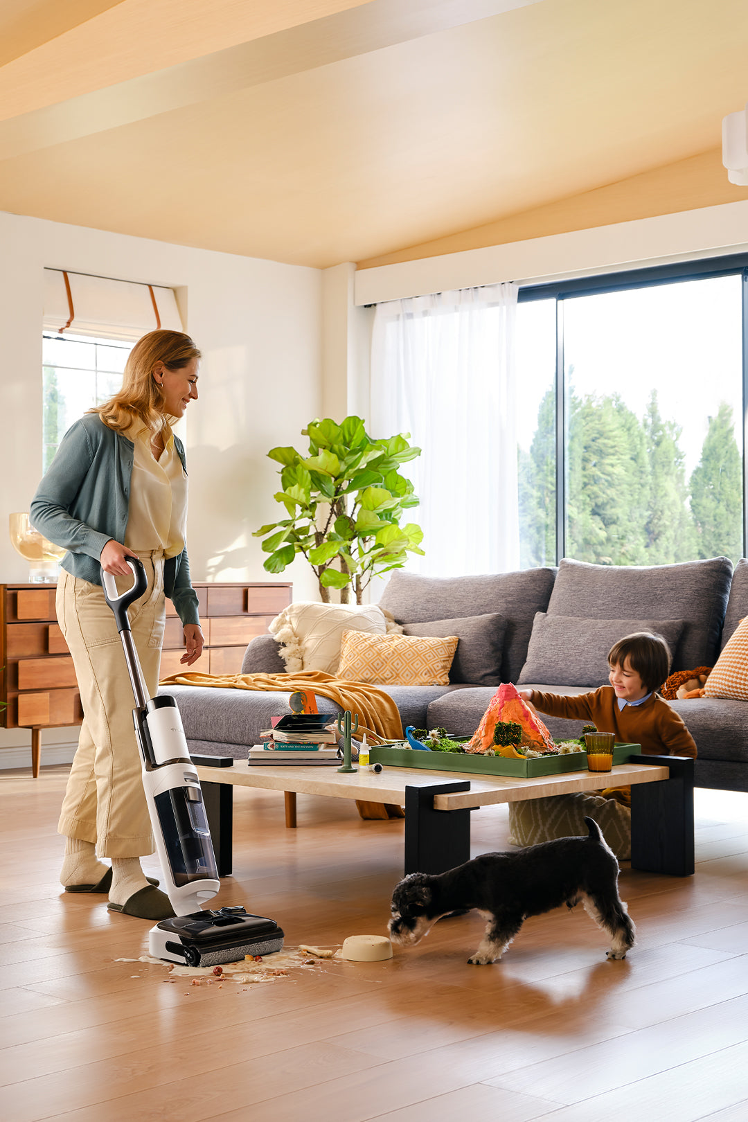 Tineco FLOOR ONE Stretch S6 intelligenter Nass- und Trockensauger, nasssauger, nass trockensauger, staubsauger, wischsauger, wischmop