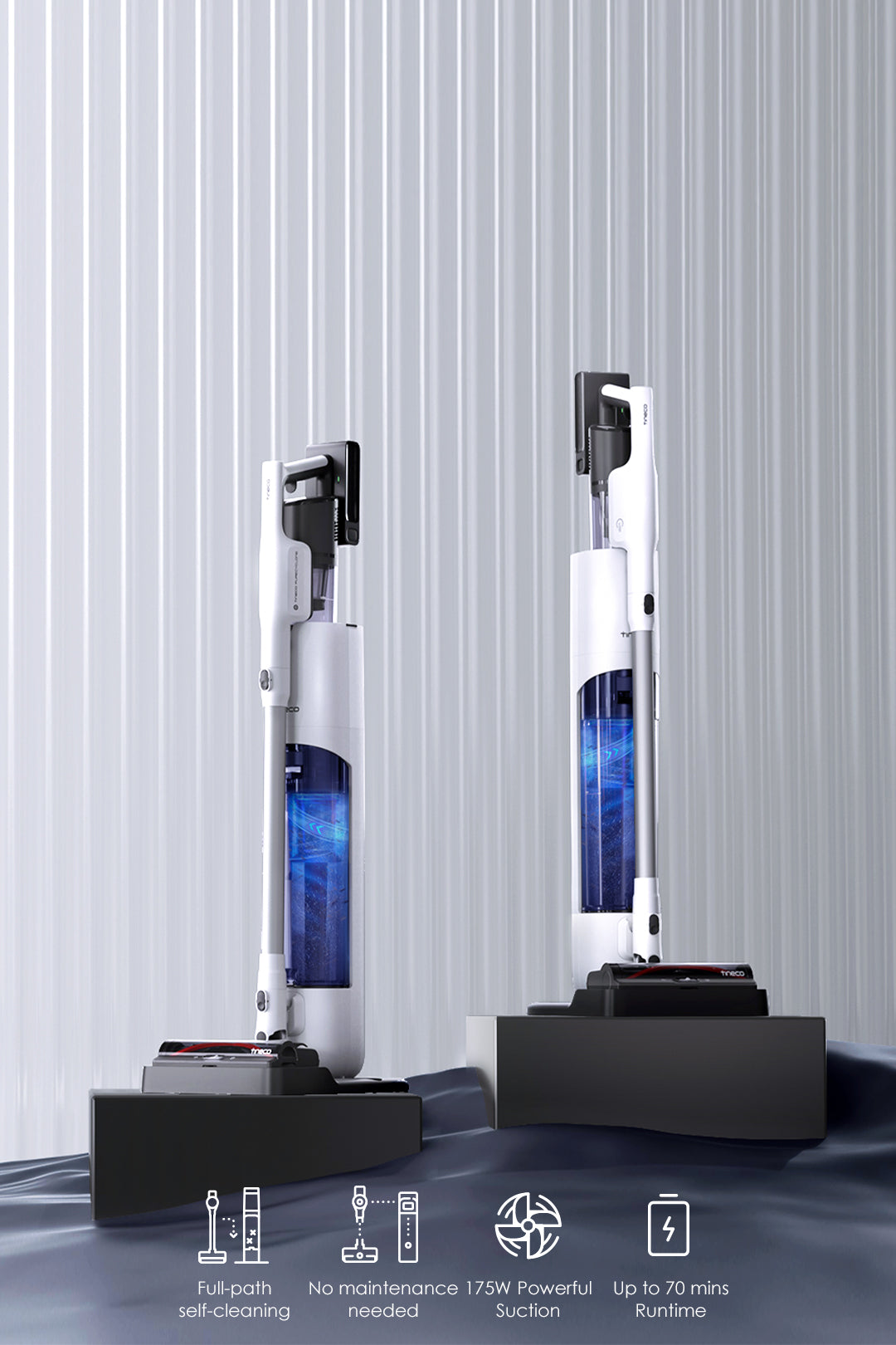 Tineco PURE ONE Station 5 Plus kabelloser smarter Staubsauger, staubsauger, staubsauger kabellos, akku staubsauger, kabelloser staubsauger