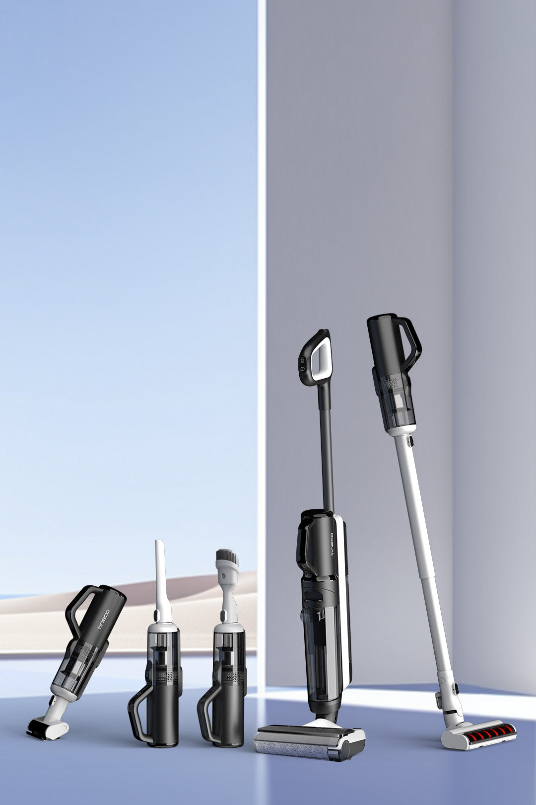 Tineco FLOOR ONE S5 Combo Power Kit Intelligente Stofzuiger met Dweilfunctie, stofzuiger, steelstofzuiger, draadloze stofzuiger, beste stofzuiger, dweil