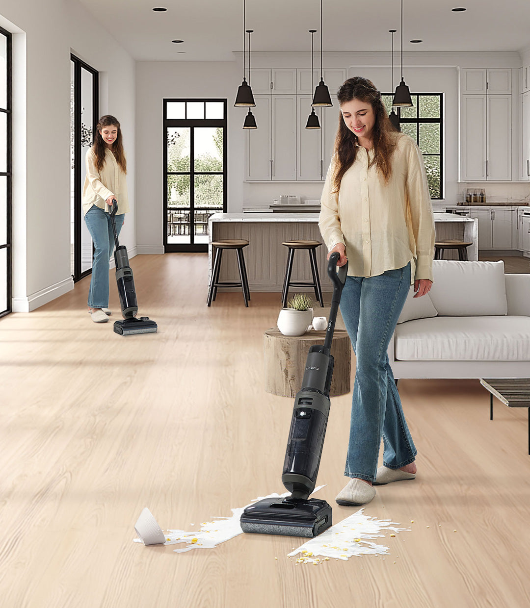 Tineco FLOOR ONE i6 Stretch Nass und Trockensauger, nass trockensauger, wischsauger, staubsauger, staubsauger kabellos, akku staubsauger