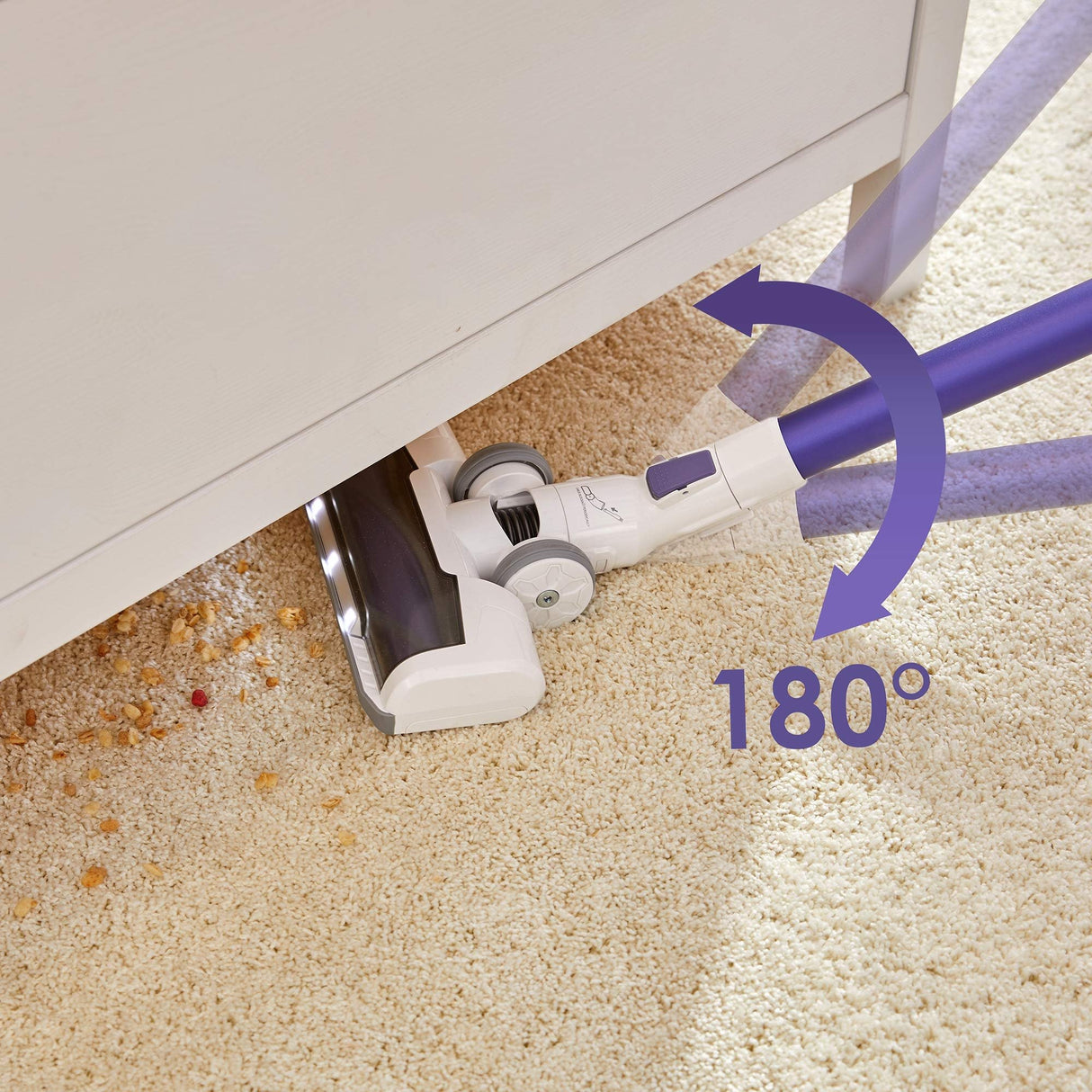 Tineco A10 Dash Voll-Größe-Multifunktion-Elektrische Bürste mit Direktantrieb und LED-Anzeige (für Teppich)