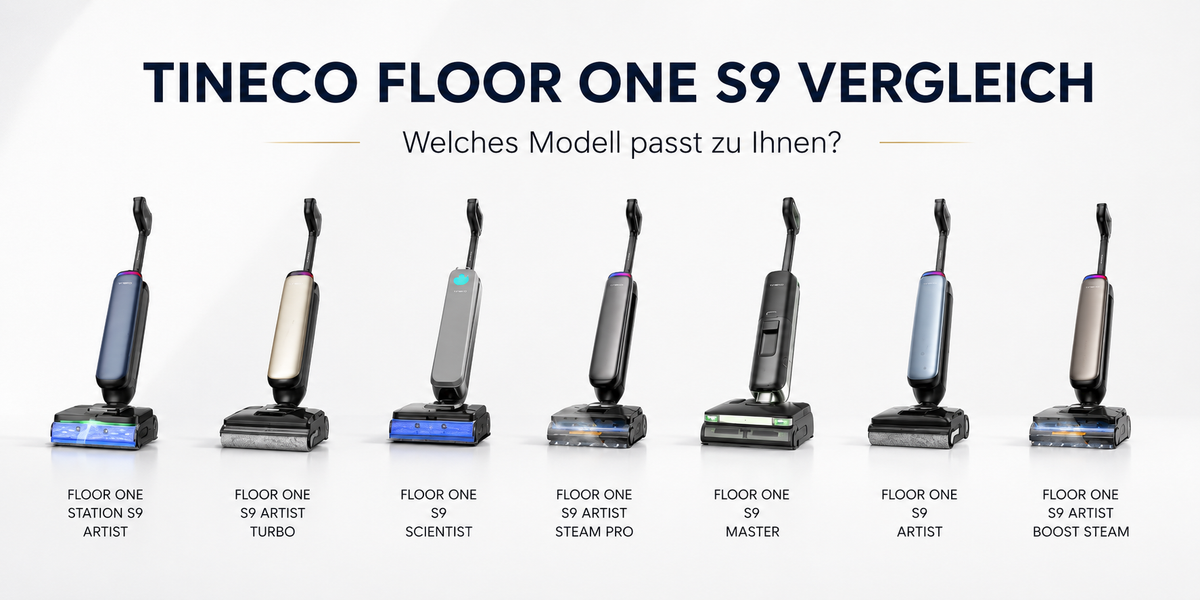 Tineco FLOOR ONE S9 Modelle im Vergleich