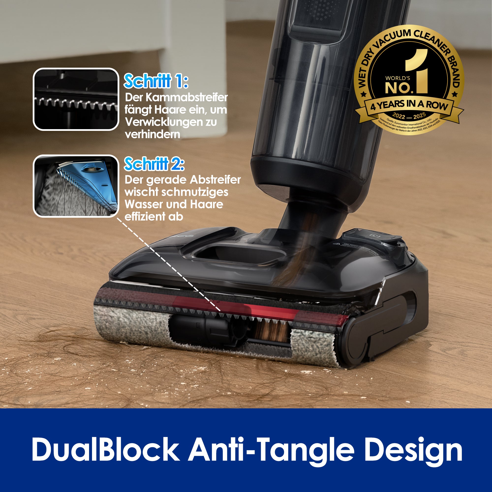 Tineco Floor One S7 Stretch Ultra Lavapavimenti e Aspirapolvere intelligente