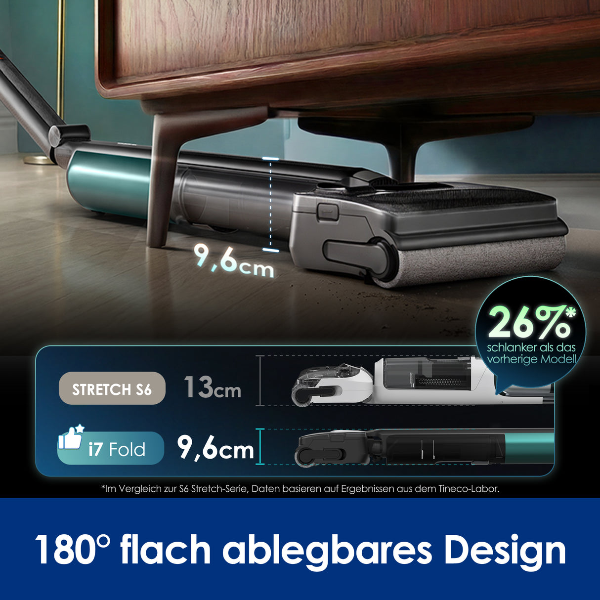 Tineco FLOOR ONE  i7 Fold Wet Dry Vacuum Cleaner