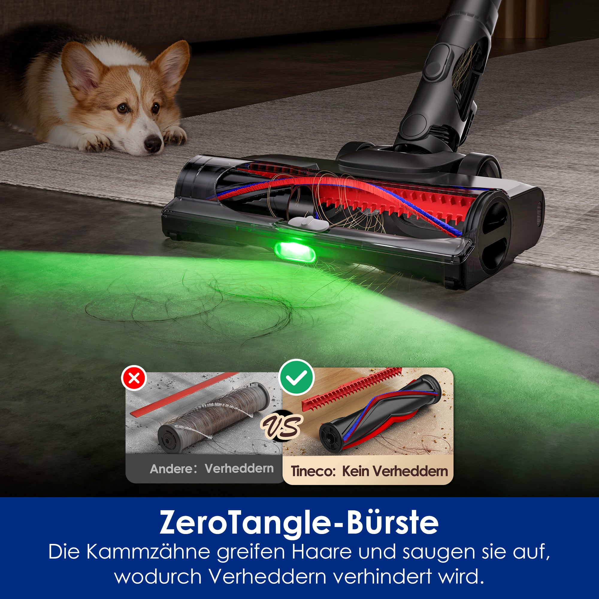 Tineco PURE ONE Station 5 Pro kabelloser smarter Staubsauger