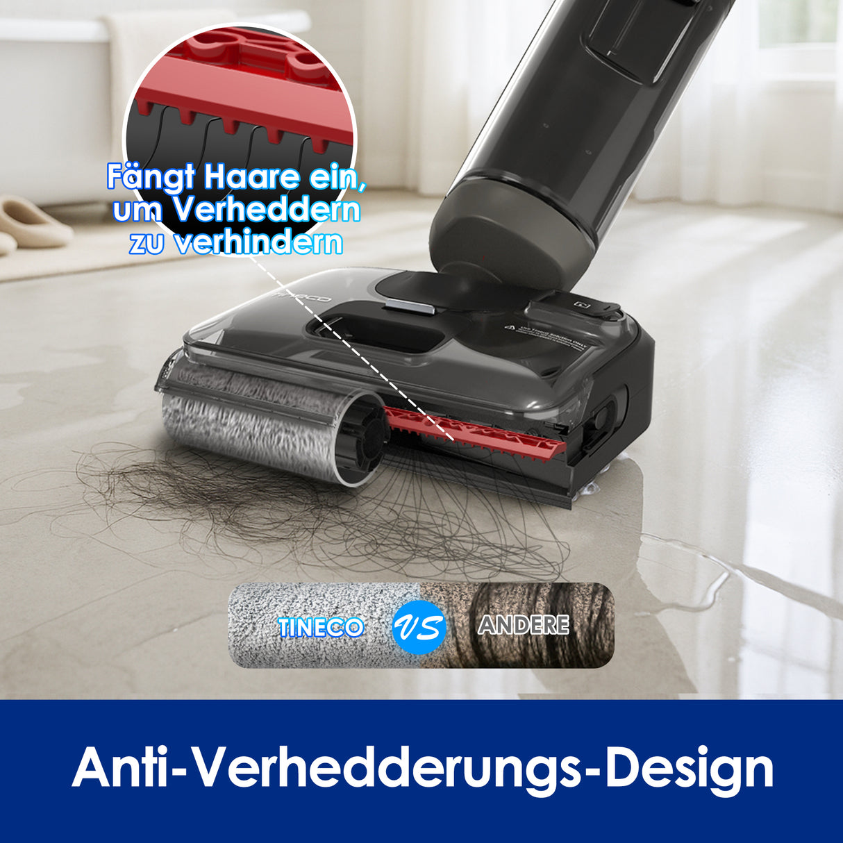 Tineco FLOOR ONE i6 Stretch Nass- und Trockensauger