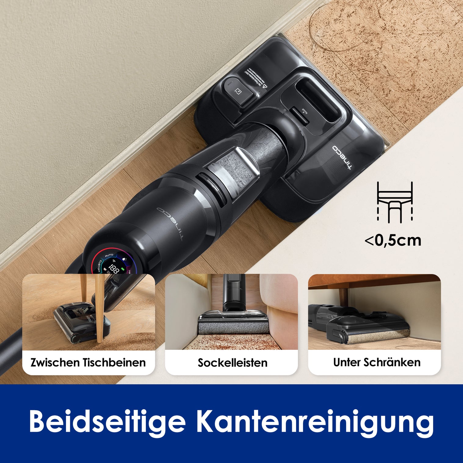 Tineco FLOOR ONE S7 Stretch Ultra Aspirapolvere Intelligente Per tineco-floor-one-s7-stretch-ultra-aspirapolvere-intelligente-per