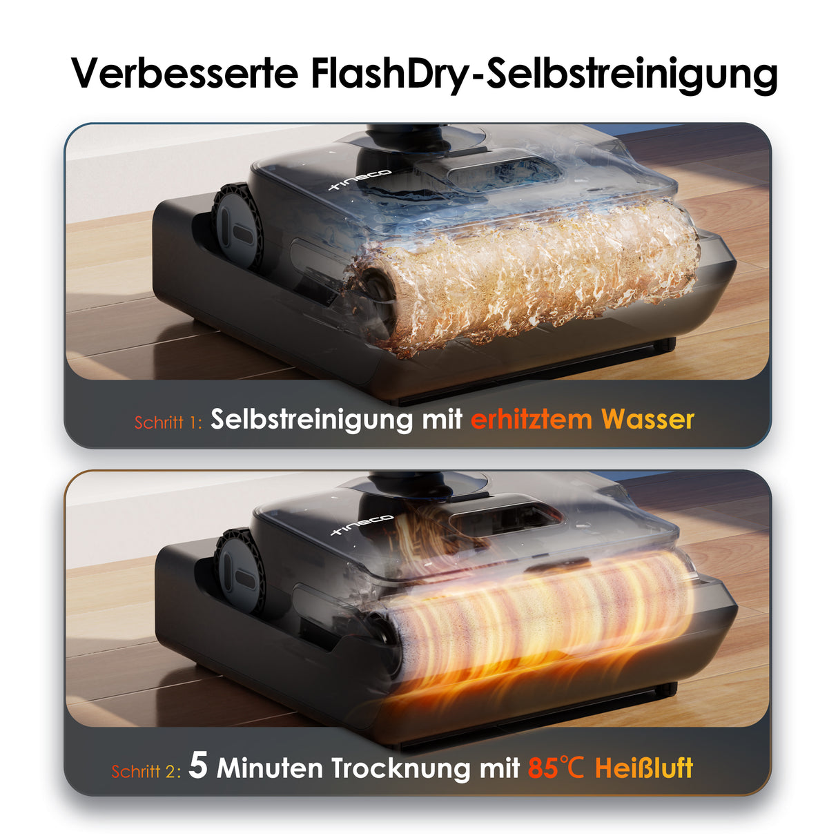 Tineco FLOOR ONE i6 Stretch Nass- und Trockensauger