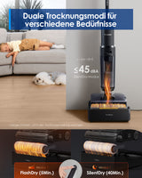 Tineco FLOOR ONE S7 Stretch Steam dampfreiniger，Nass- und Trockensauger, nass trockensauger, wischsauger, staubsauger, Besen, staubsauger kabellos, akku staubsauger